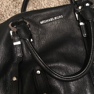Michael Kors black purse.